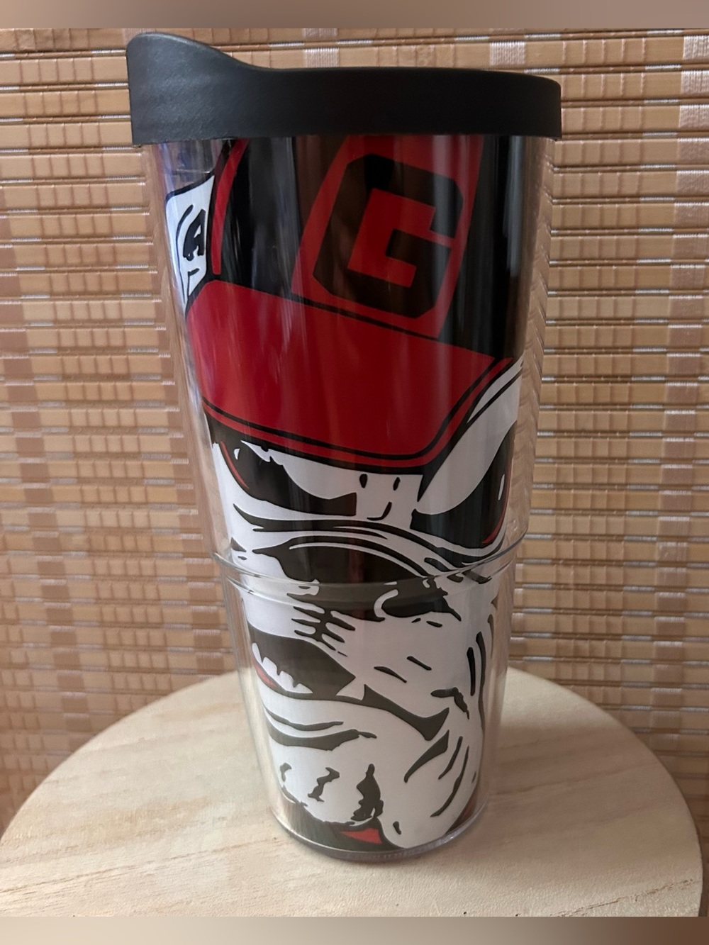 UGA Georgia Bulldogs tervis tumbler 24oz.